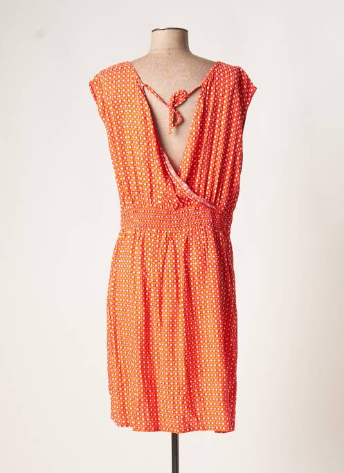 Rochie midi portocaliu PRINCESSE NOMADE femeie