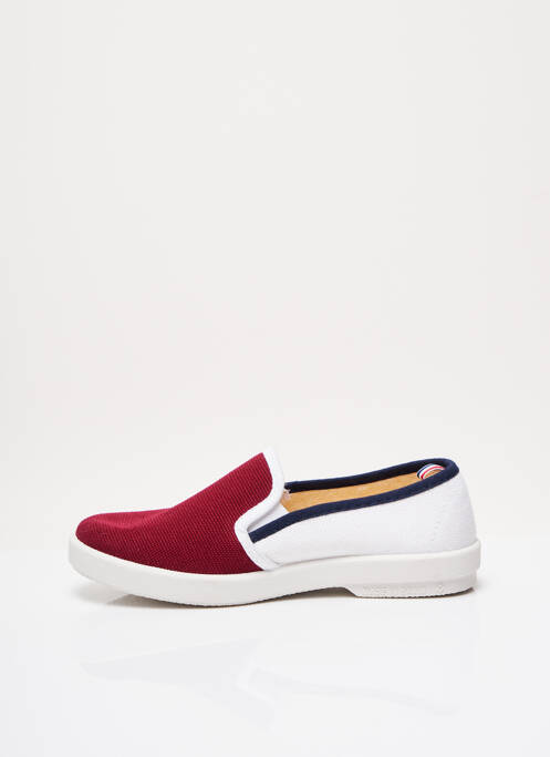 Slip-on-uri alb RIVIERAS băiat