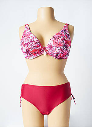 Costum de baie din două piese roșu DEIDAD femeie