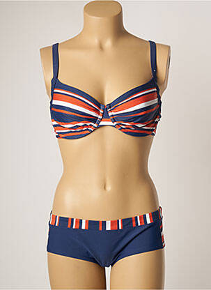 Costum de baie din două piese albastru OLYMPIA femeie