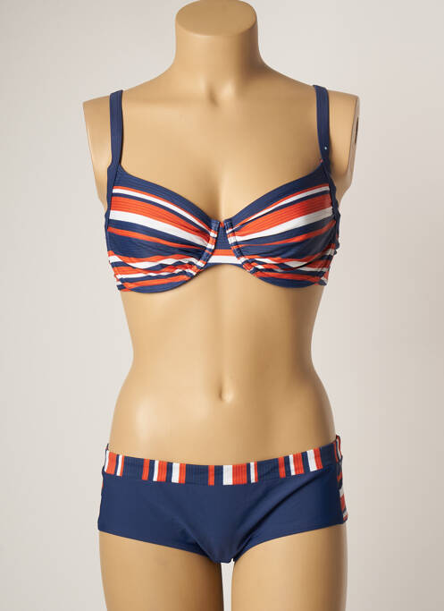 Costum de baie din două piese albastru OLYMPIA femeie