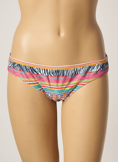 Chiloți de baie roz OLYMPIA femeie