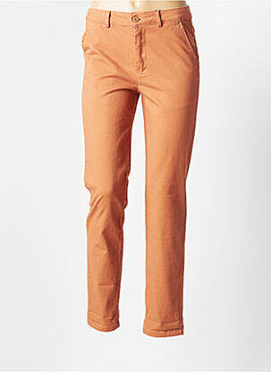 Pantalon chino maro SARAH JOHN femeie