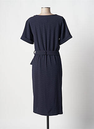 Rochie midi mâneci scurte mâneci scurte albastru LENNY B femeie