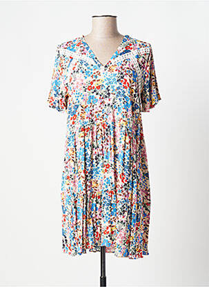 Rochie scurtă mâneci scurte mâneci scurte bej ATELIER JAD femeie