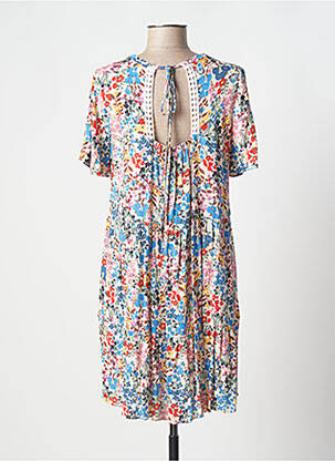 Rochie scurtă mâneci scurte mâneci scurte bej ATELIER JAD femeie
