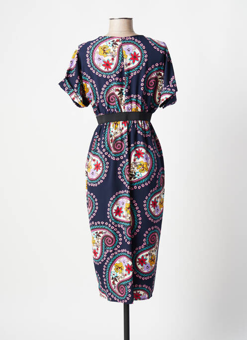 Rochie midi albastru JANE WOOD femeie