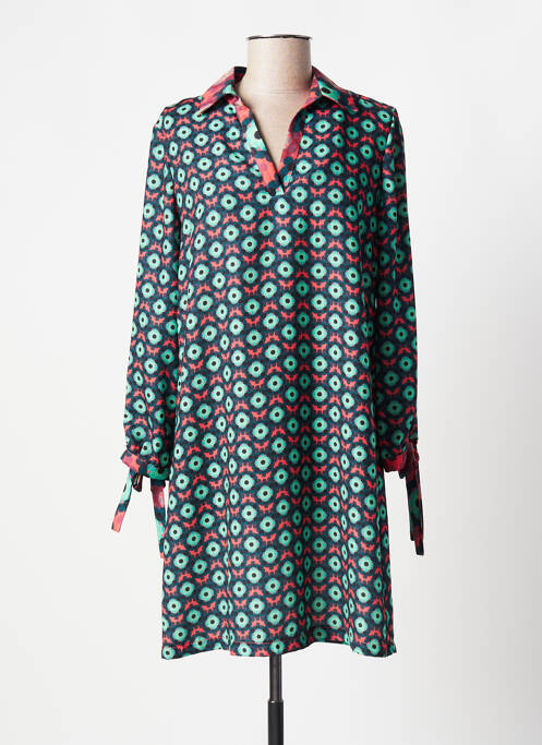 Rochie scurtă verde QUEENIE femeie