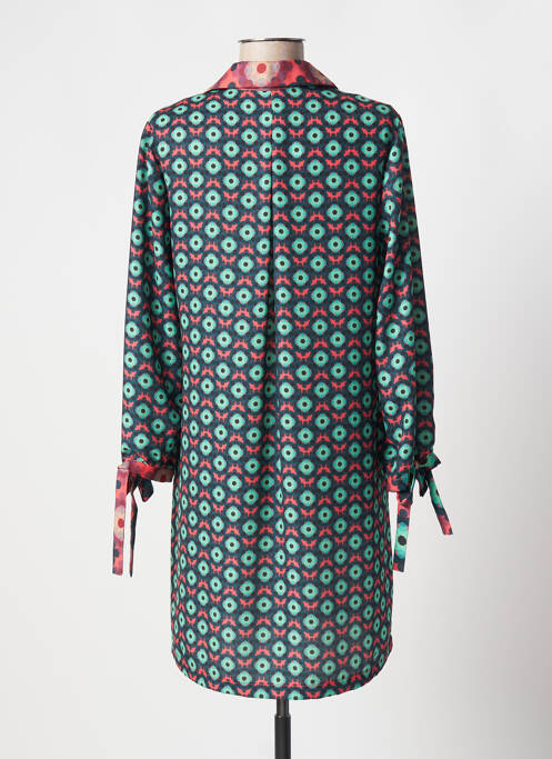 Rochie scurtă verde QUEENIE femeie