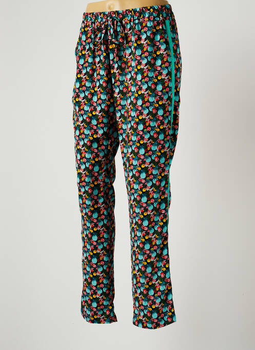 Pantalon drept albastru QUEENIE femeie