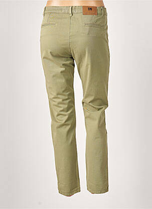 Pantalon 7/8 elasticitate mărime normală verde MENSI COLLEZIONE femeie