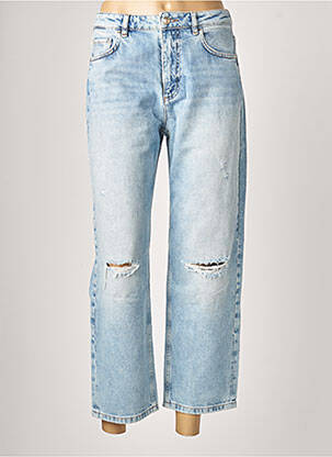 Blugi cu croială dreaptă albastru SISLEY femeie