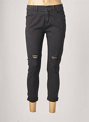 Pantalon slim elasticitate mărime normală negru SISLEY femeie
