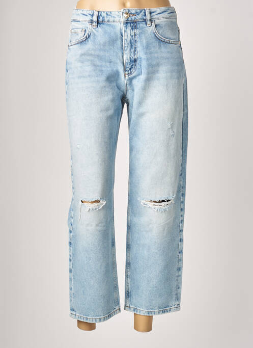 Blugi cu croială dreaptă albastru SISLEY femeie