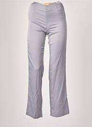 Pantalon drept mărime normală mărime normală gri SISLEY femeie