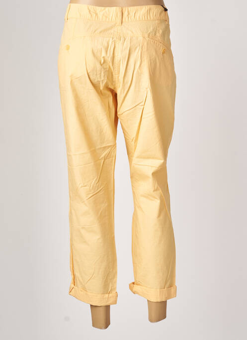 Pantalon chino galben SISLEY femeie