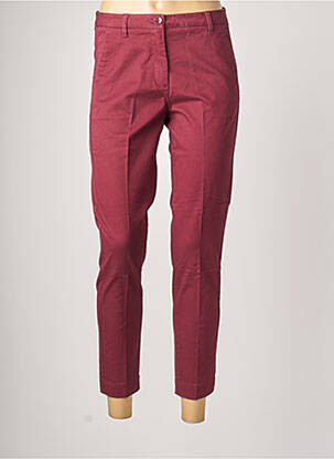 Pantalon chino roșu SISLEY femeie