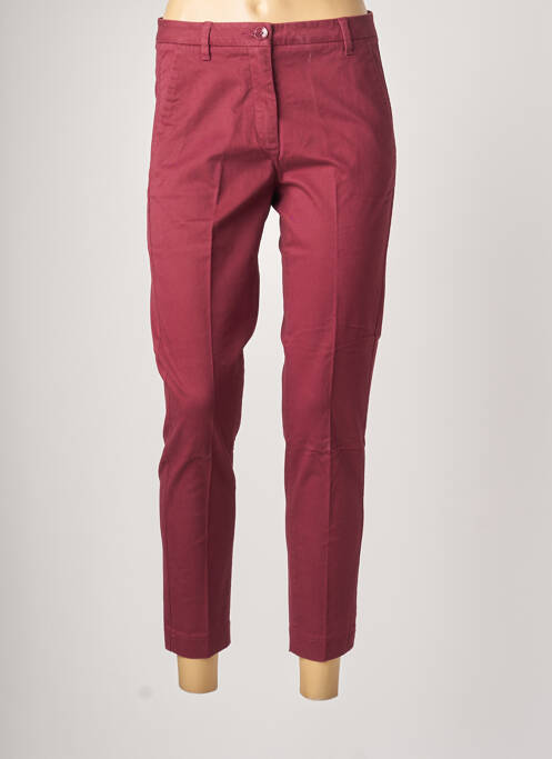 Pantalon chino roșu SISLEY femeie