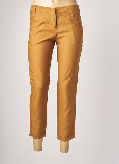 Pantalon 7/8 galben SISLEY femeie