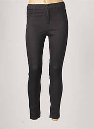 Blugi skinny talie înaltă talie înaltă negru SISLEY femeie