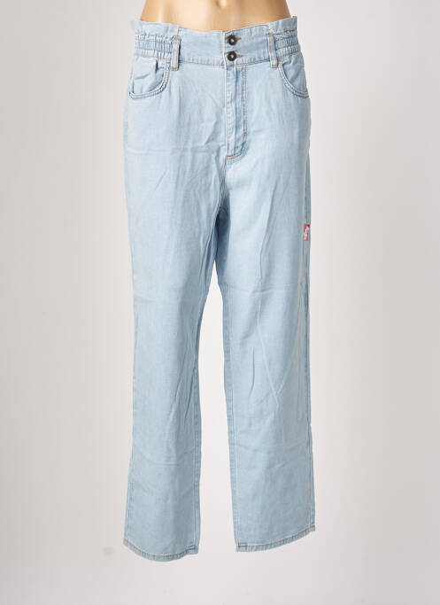 Blugi cu croială dreaptă albastru SISLEY femeie