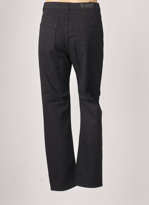 Blugi cu croială slim țesătură brută talie înaltă negru SISLEY femme