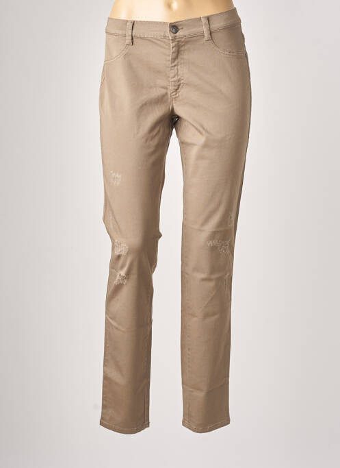 Pantalon slim maro SISLEY femeie