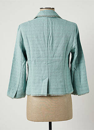 Sacou buzunare albastru SISLEY femeie