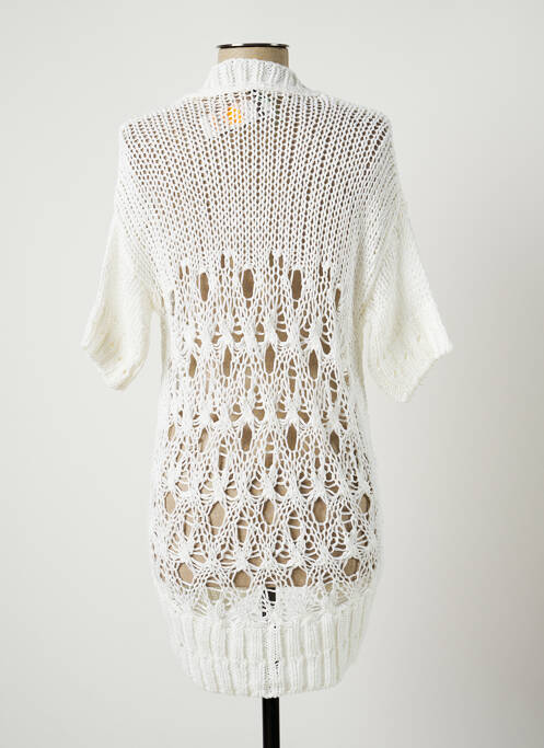 Vestă cu mâneci lungi alb BENETTON femeie