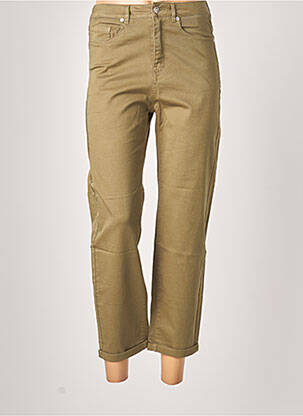 Pantalon 7/8 verde BENETTON femeie