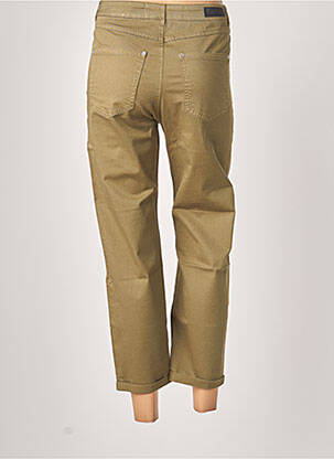 Pantalon 7/8 talie înaltă talie înaltă verde BENETTON femeie