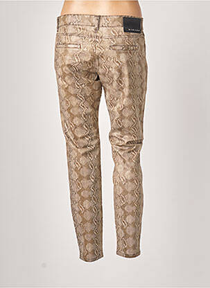 Pantalon slim talie joasă talie joasă maro SISLEY femeie