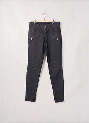 Pantalon slim talie joasă talie joasă negru BENETTON femeie