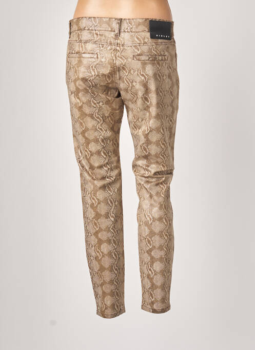 Pantalon slim maro SISLEY femeie