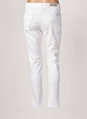 Pantalon slim talie joasă talie joasă alb SISLEY femeie