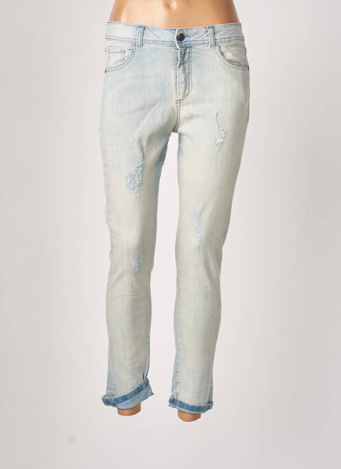 Blugi cu croială slim albastru SISLEY femeie