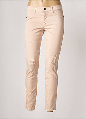 Pantalon slim roz SISLEY femeie