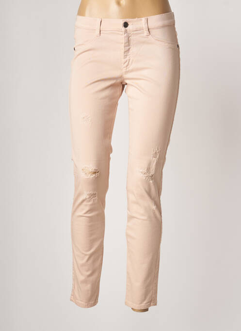 Pantalon slim roz SISLEY femeie