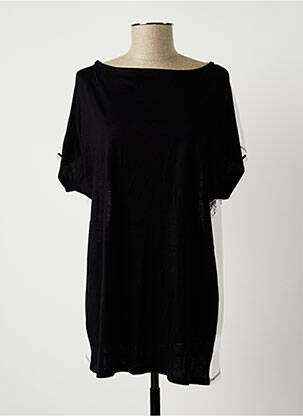 Tunică mâneci scurte negru SISLEY femeie