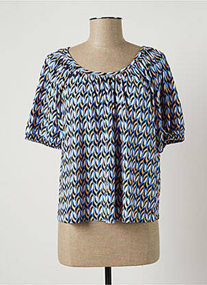 Tricou albastru BENETTON femeie