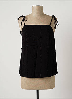 Top negru SISLEY femeie