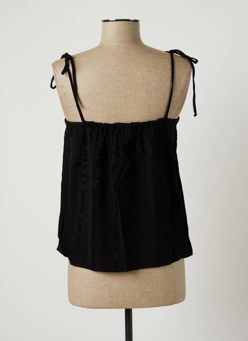 Top negru SISLEY femeie