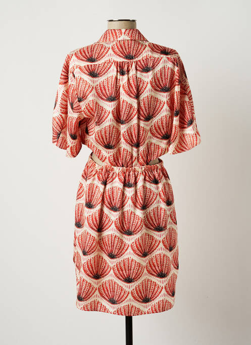 Rochie midi bej SISLEY femeie