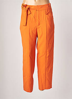 Pantalon chino mărime normală mărime normală portocalie BENETTON femeie