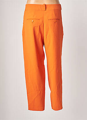 Pantalon chino mărime normală mărime normală portocalie BENETTON femeie