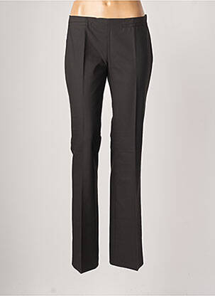 Pantalon drept buzunare talie joasă negru BENETTON femme