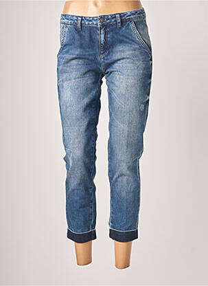 Blugi cu croială slim albastru SISLEY femeie