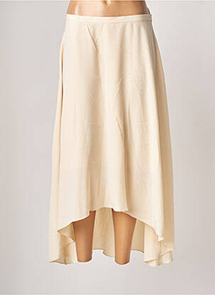 Fustă lungă bej SISLEY femeie