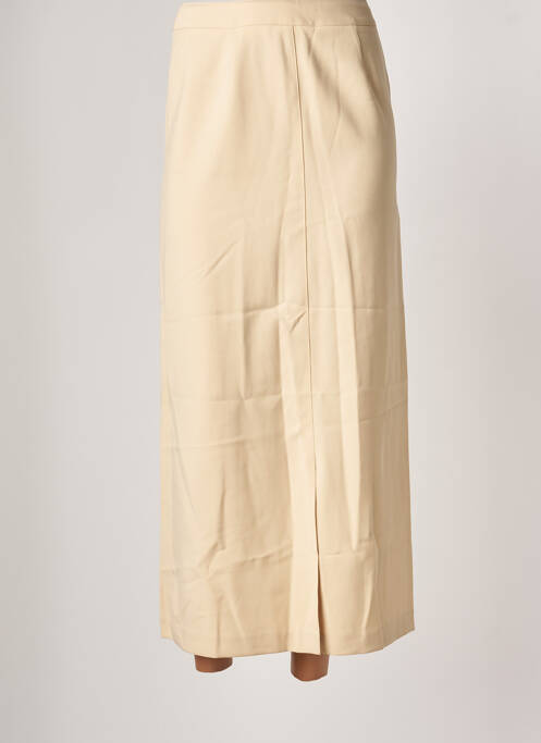 Fustă lungă bej BENETTON femeie