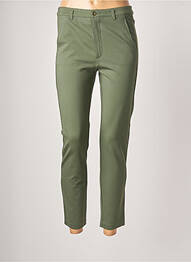 Pantalon 7/8 elasticitate mărime normală verde BENETTON femeie